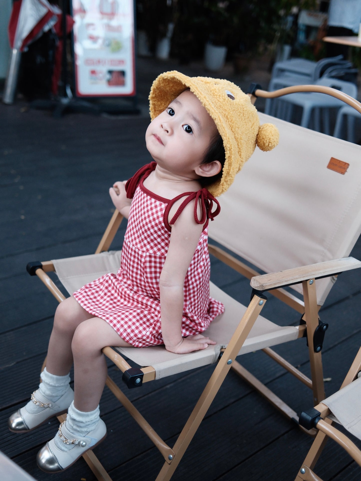 女童夏款韩版格子吊带连衣裙2024女宝宝新款洋气时髦短款公主裙子