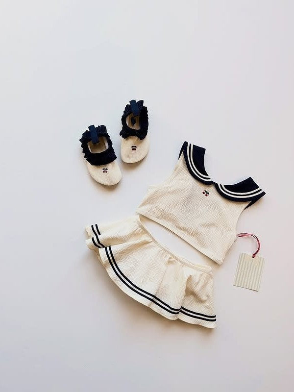 北欧新款儿童夏季小清新 连体 or 分体 泳衣