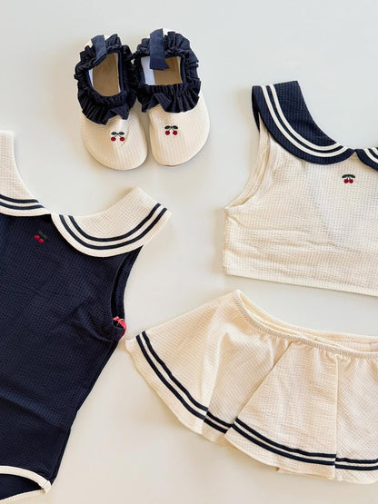 北欧新款儿童夏季小清新 连体 or 分体 泳衣